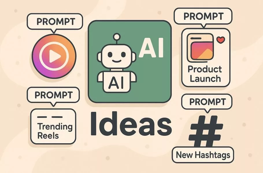 19 نمونه پرامپت برای اینستاگرام + راهنمای جامع پرامپتنویسی برای کپشن و پست اینستاگرام 19 نمونه پرامپت برای اینستاگرام + راهنمای جامع پرامپتنویسی برای کپشن و پست اینستاگرام
