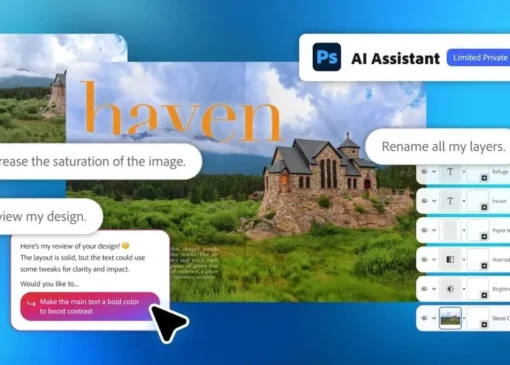 ادوبی از قابلیت‌های هوش مصنوعی جدید برای فتوشاپ و پریمیر پرو رونمایی کرد [تماشا کنید]
