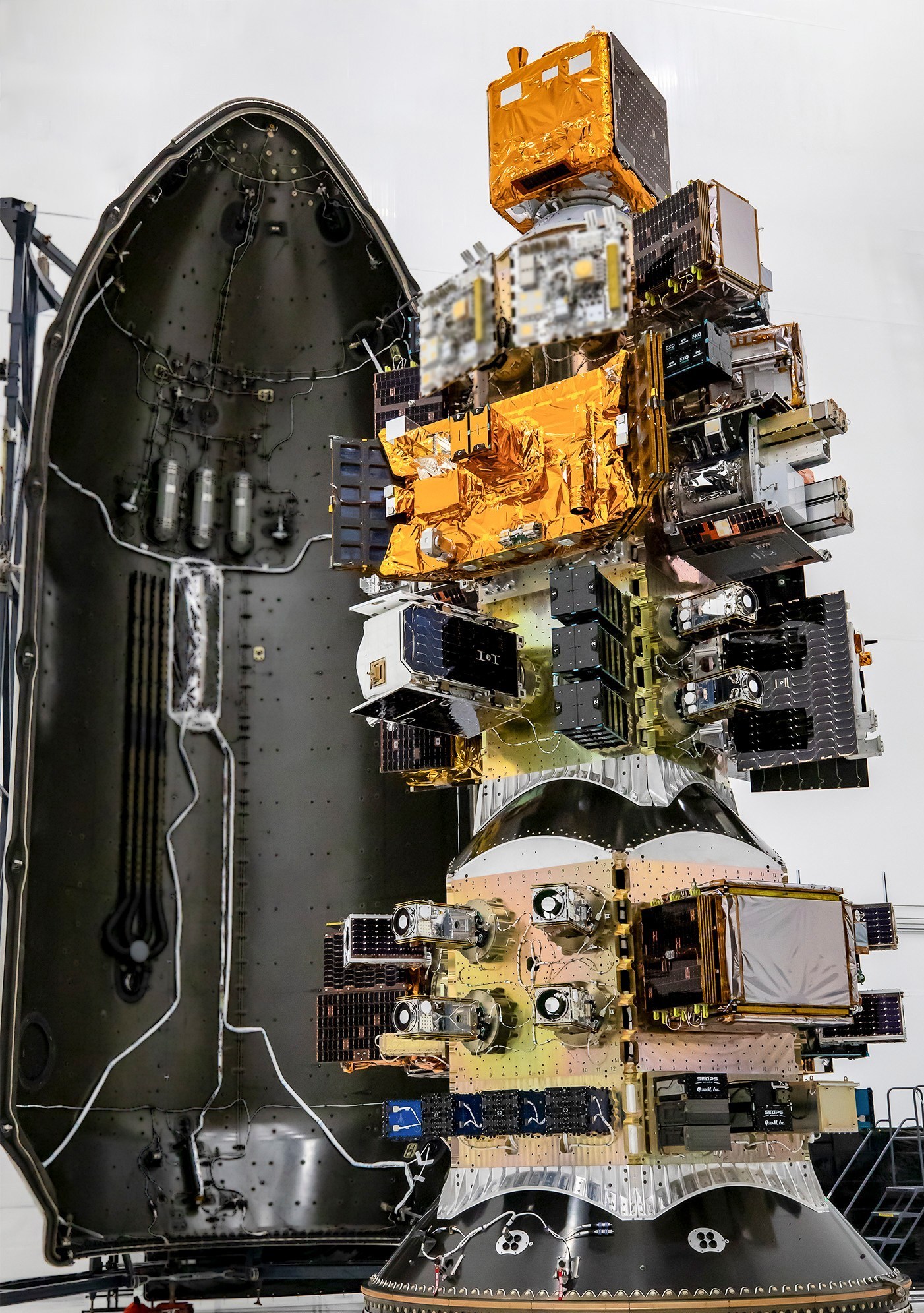 اسپیسایکس 140 ماهواره را در مدار مستقر کرد؛ روایتی از یکی از شلوغترین پروازهای سال اخبار هوا و فضا ,