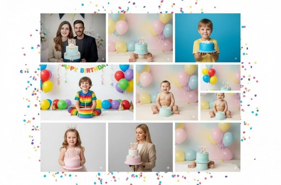 با این پرامپت‌های ساخت عکس تولد، عکس‌هایی واقعی و آتلیه‌ای بسازید