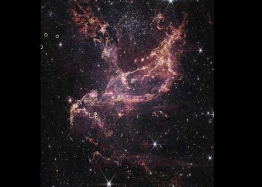 تصاویر تازه تلسکوپ جیمزوب از لحظه مرگ یک ستاره