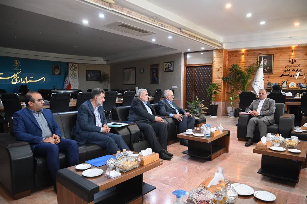 دیدار معاون آموزشی وزیر بهداشت با استاندار گلستان؛ تاکید بر توسعه زیرساخت‌های درمانی و راه‌اندازی دانشکده داروسازی در استان