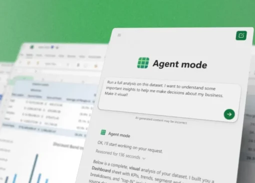 مایکروسافت از ایجنت هوش مصنوعی برای تولید فایل اکسل و ورد رونمایی کرد