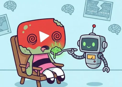 محتوای ساخت هوش مصنوعی ۲۱ درصد فید کاربران جدید یوتوب را شکل می‌دهد