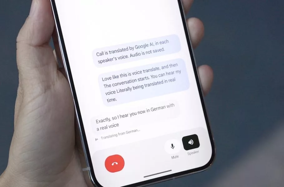 پیکسل ۱۰ با هوش مصنوعی مکالمات تلفنی را آنی ترجمه می‌کند
