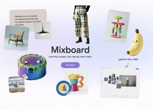 گوگل از Mixboard رونمایی کرد؛ ابزار جدید هوش مصنوعی برای ایده‌پردازی