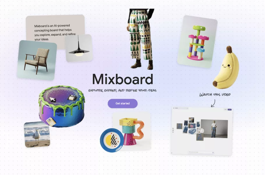 گوگل از Mixboard رونمایی کرد؛ ابزار جدید هوش مصنوعی برای ایدهپردازی گوگل از Mixboard رونمایی کرد؛ ابزار جدید هوش مصنوعی برای ایدهپردازی