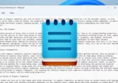 اپلیکیشن Notepad ویندوز حالا می‌تواند با هوش مصنوعی متن بنویسد
