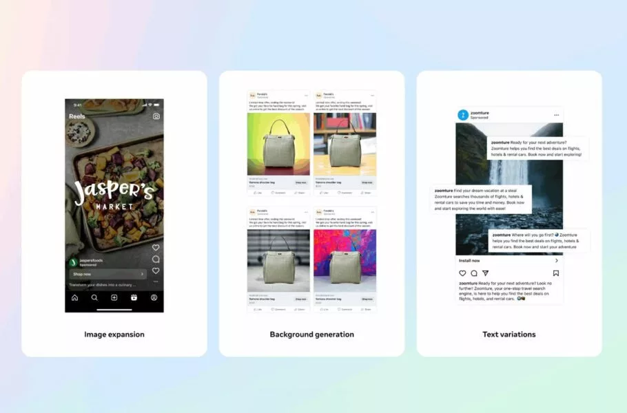 هوش مصنوعی متا حالا برای تبلیغها تصاویر جدید میسازد هوش مصنوعی متا حالا برای تبلیغها تصاویر جدید میسازد