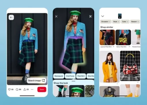 پینترست به قابلیت جستجوی پیشرفته‌تر با هوش مصنوعی مجهز شد