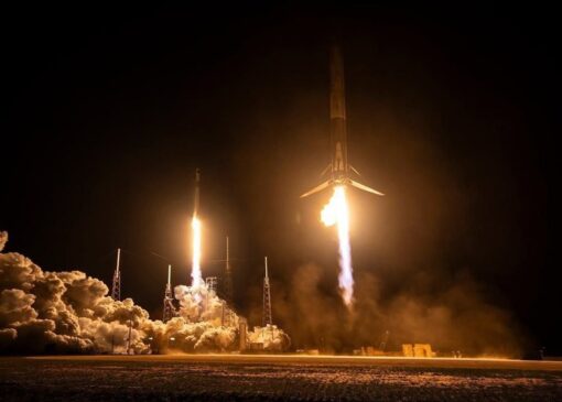 آغاز مأموریت «کرو-12»؛ فالکون 9 چهار فضانورد را راهی ایستگاه فضایی کرد