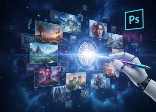 راهنمای کامل هوش مصنوعی فتوشاپ: فعال‌سازی و استفاده حرفه‌ای در ۲۰۲۶