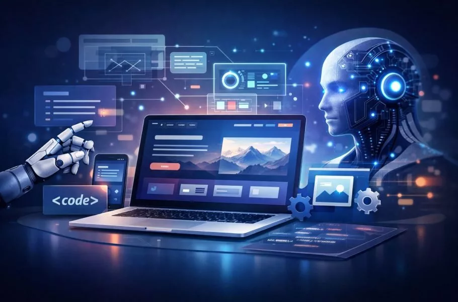 طراحی سایت با پرامپت | ۶ پرامپت آماده برای طراحان وب طراحی سایت با پرامپت | ۶ پرامپت آماده برای طراحان وب