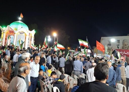 اجتماع باشکوه مردم گناوه