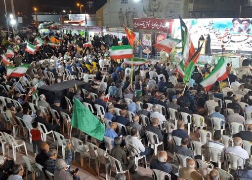 اجتماع باشکوه مردمی در گناوه