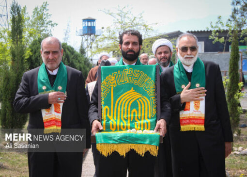 استقبال مردم جلین از کاروان «زیر سایه خورشید»