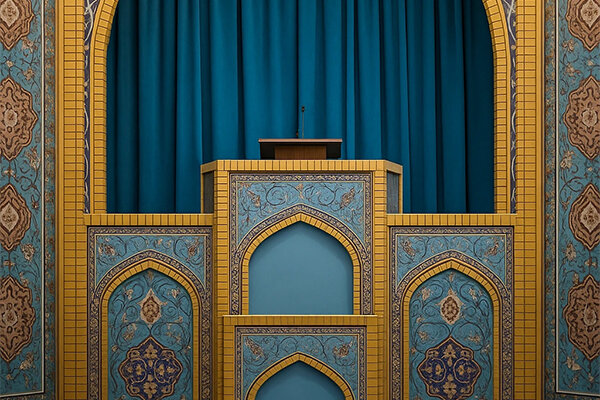 اقامه نماز جمعه کرمانشاه به امامت آیت الله غفوری