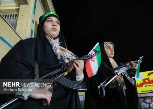 برگزاری رزمایش دختران جان‌فدای ایران در آران و بیدگل