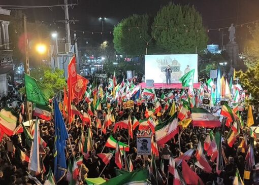 تجمع مردم «ایرانشهر» در پنجاه و هفتمین شب از شهادت قائد امت