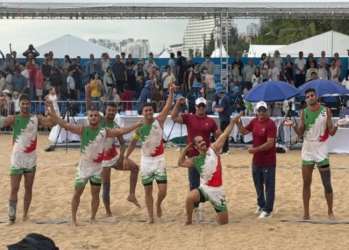 تیم ملی کبدی ایران برابر بنگلادش پیروز شد