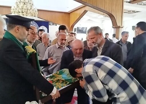 حضور کاروان «زیر سایه خورشید» در حرم مطهر شهدای آستانه اشرفیه