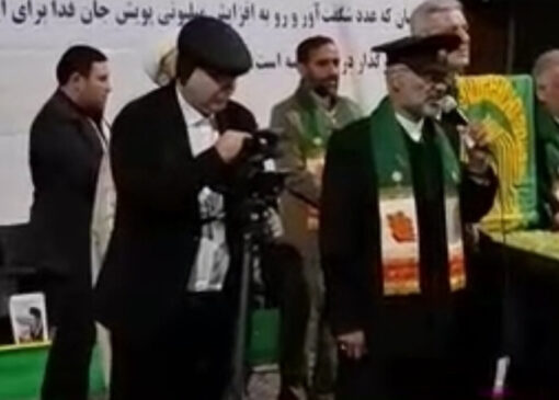 حضور کاروان زیرسایه خورشید در موج ۵۴ مردم سلماس در خونخواهی رهبر شهید
