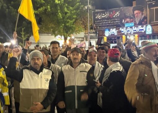 حمایت قوچانی‌ها از پاسداران دلاور ایران