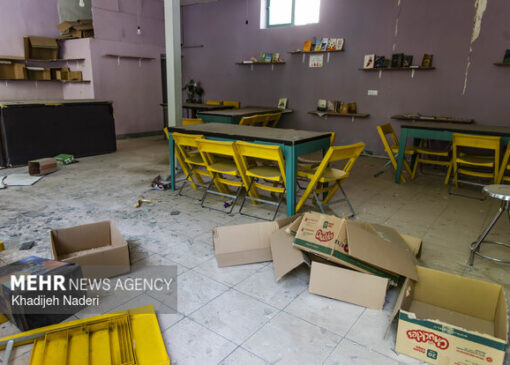 خسارات جنگ رمضان به مرکز تخصصی امداد و نجات نجف‌آباد