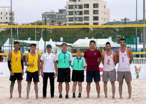 دبل پیروزی روز جمعه والیبال ساحلی در سومین بازی