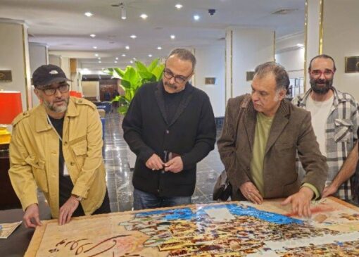 دیدار صمیمانه هنرمندان با کودکان آسیب دیده از جنگ