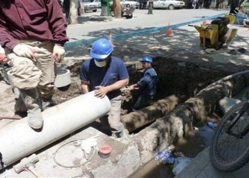 رضوان‌مدنی: ۱۱۸۵ حادثه آب و فاضلاب در کرمانشاه رفع شد