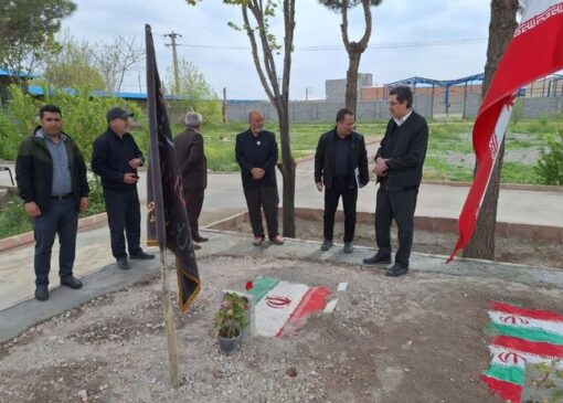 ساماندهی گلزار شهدای باغ‌معروف بادستور مدیرکل بنیادشهید آذربایجان‌شرقی