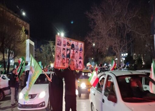 سلام خاص شهروند همدانی از خیابان‌ها به شهدای وطن