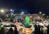 شب زنده داری مردم کرمان برای مقاومت ملی در خیابان‌ها