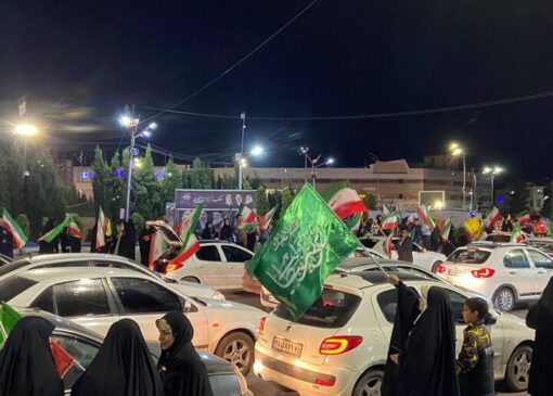 شب زنده داری مردم کرمان برای مقاومت ملی در خیابان‌ها