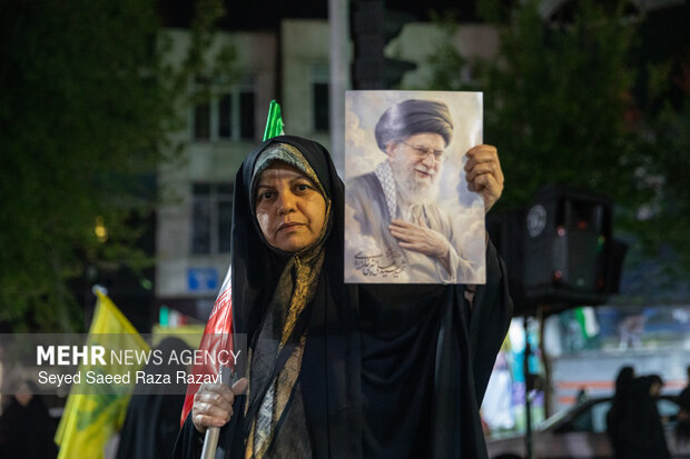 شیروان در پنجاه و ششمین شب تجمعات