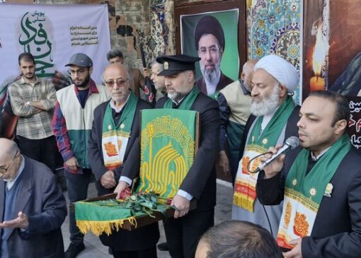 لاهیجان معطر به حضور خادمان رضوی شد