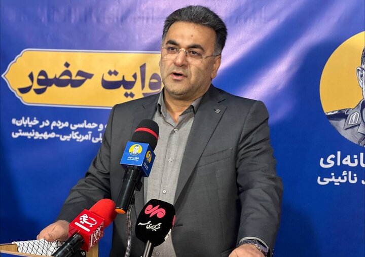 محسنی: حضور حماسی مردم در حمایت از تمامیت ارضی ایران بی نظیر است