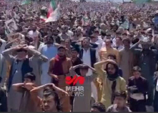 مراسم چهلم رهبر شهید امام خامنه‌ای در پاراچنار پاکستان+ فیلم