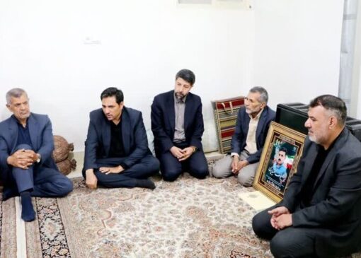مسئولان وزارت جهاد کشاورزی با خانواده شهیدان «سفیدپری» دیدار کردند