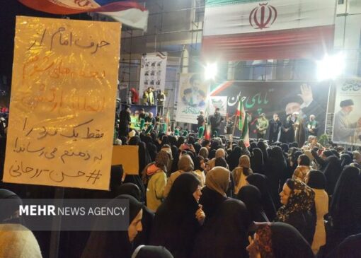 میزبانی باشکوه خلخالی‌ها از پرچم رضوی