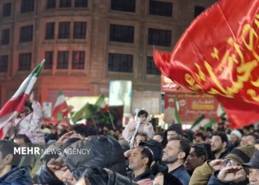 ندای الله اکبر دارالارشارد اردبیل در پنجاه و ششمین شب دفاع از ایران