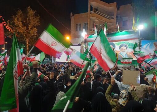 نمایش اقتدار مردمی در قلب مینودشت