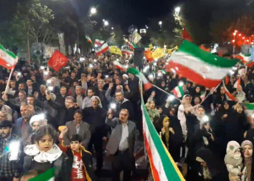 پنجاه و ششمین شب از قیام مردم شهرستان سلماس؛ طنین فریاد یا حیدر