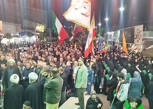 پنجاه و چهارمین حضور متحد و یکصدای مردم آستانه اشرفیه در خیابان