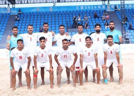 پیروزی تیم فوتبال ساحلی ایران مقابل امارات در گام اول