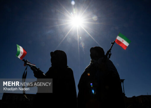 چابکسر میزبان رژه‌ای باشکوه از بانوان جان فدا