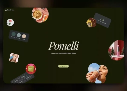 گوگل Pomelli به ایجنت هوش مصنوعی مجهز شد؛ ساخت وب‌سایت و هویت بصری از صفر