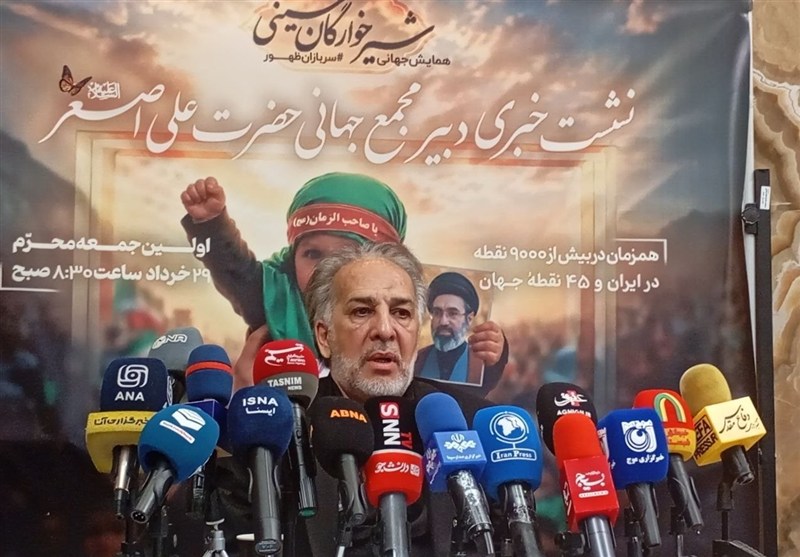 برگزاری اجتماع عظیم شیرخوارگان حسینی در بیش از 45 کشور جهان