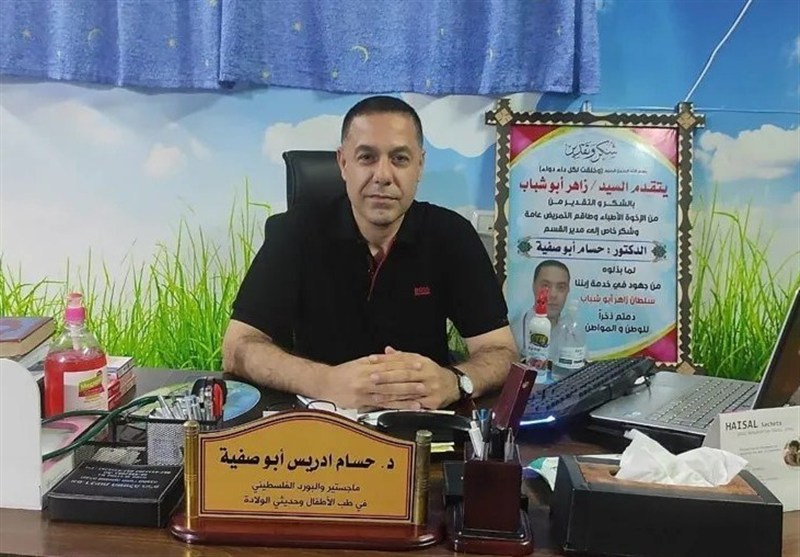 «حسام ابوصفیه را آزاد کنید»؛ کارزاری در آمریکا برای نجات پزشک غزهای نوار غزه , بیمارستان شفا غزه , پزشک , آوارگان , رژیم صهیونیستی (اسرائیل) , کشور فلسطین , اسرای فلسطینی , زندان , سجن النقب ,